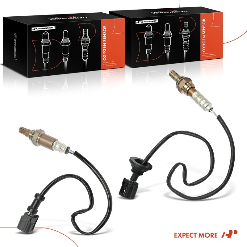A-Premium - Sensor de oxígeno O2 compatible con Honda Civic
