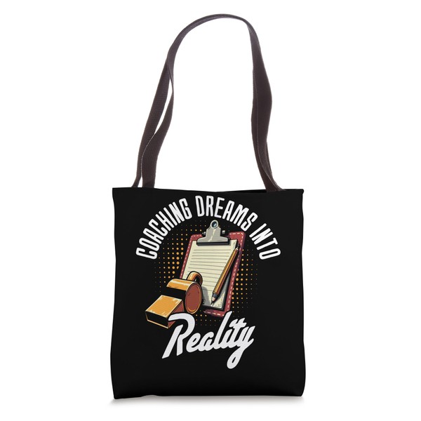 Funny Coach Assistant Sports Coach Humor Team Coaching Tote Bag