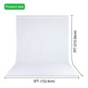 Zdada White Backdrop Screen Background， 5x7ft White Collapsible Background Photography，Washable