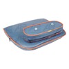 APUK Blue & Orange Embroidered Logo Seat Cushion Set Replacement