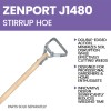 Zenport J1480 Scuffle Stirrup Action Hoe Head