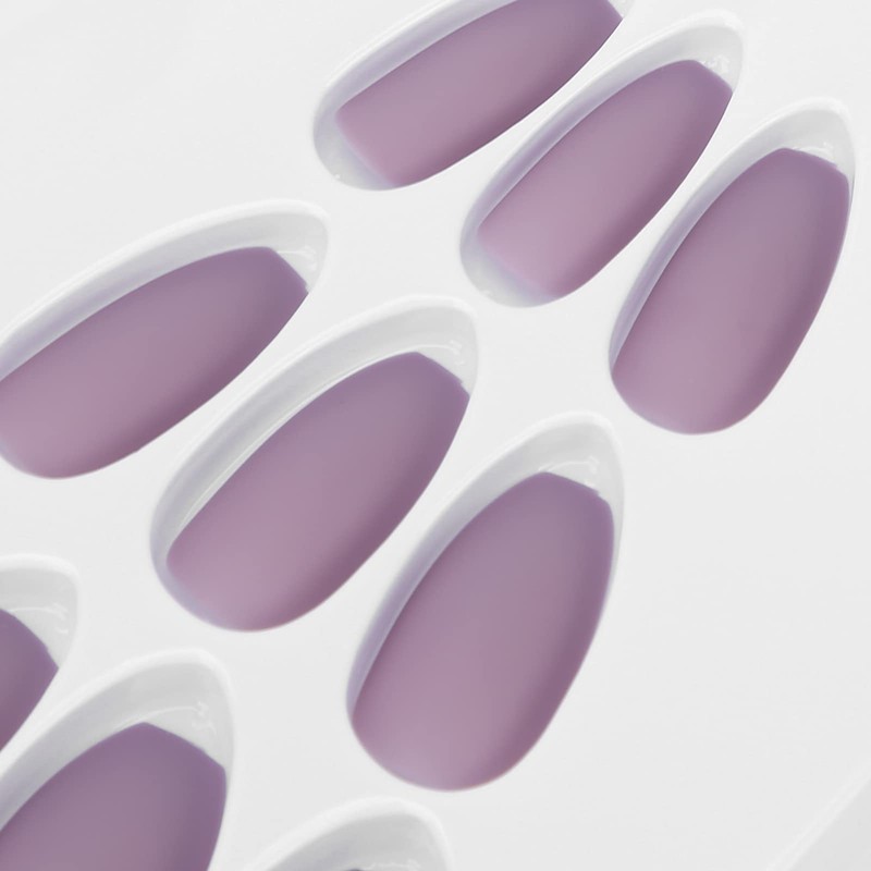 Uñas Postizas de 24 Piezas, Uñas Postizas de Bailarina en