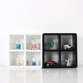 The Clean DIY Mini Figure Stand 2x2 / 더크린 DIY 미니 피규어장2x2