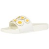 Katy Perry Women's The Jimmi Slide Sandal, White/Daisies, 11