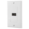 Tosuny Panel de Pared Nuevo 1 Puerto HDMI - Compatible