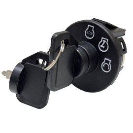 GARDAUTO 117-2221 137-4100 Ignition Switch with Key 4 Position 5 Terminals for Zero Z Master Time Cutter SS ZS Series Titan Exmark Lazer Z Quest Next Toro Zero Turn Mower Parts Power Switchs