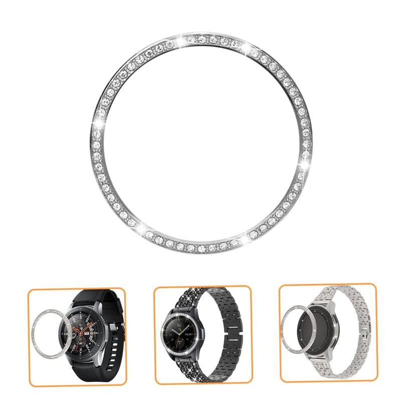 BIUDECO Shiny Bezel Protector for Watch Stylish Watch Frame with