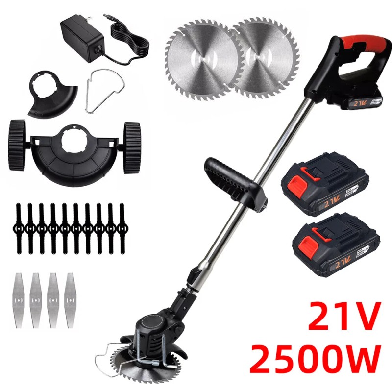 Unbranded 2500W Electric Cordless Grass String Trimmer Lawn Cutter Edger