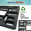 BGGTMO Front License Plate Mounting Kit- Universal License Plate Bracket