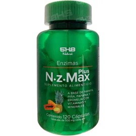 5h8 Nz Max 120 Capsulas Enzimas Digestiva Salud Digestivas
