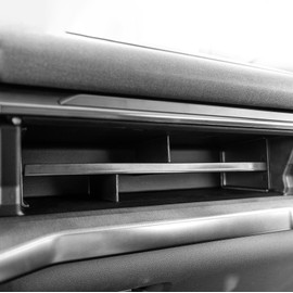 Maxzina Glove Box Organizer Dividers Compatible with 2021-2025 Ford f150 Passenger Glove Box Dividers ABS Insert Storage Box Divider Compartment 5PCS for 2024 Ford F-150 Accessories (Upper)