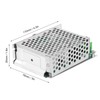 DC12V‑50V Professional PWM DC Motor Speed Controller Metal Shell 30A