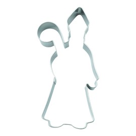 BekkiB 226 - "Santa Claus" cookie cutter in the design of a Santa Claus, St. Martin, bishop, stainless steel cookie cutter is dishwasher safe
