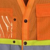 Pioneer V102195A-L/XL Hi-Viz Drop Shoulder Safety Vest with Snaps, Hi-Viz