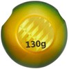 Major Craft TM-HEAD130/#6 Tairaba Replacement Nomi (Kaenomi) #6 Gold/Green, 4.6