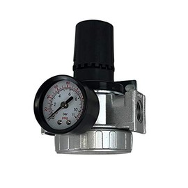 3/8" Air Pressure Regulator for Compressed Air Compressor w/Gauge