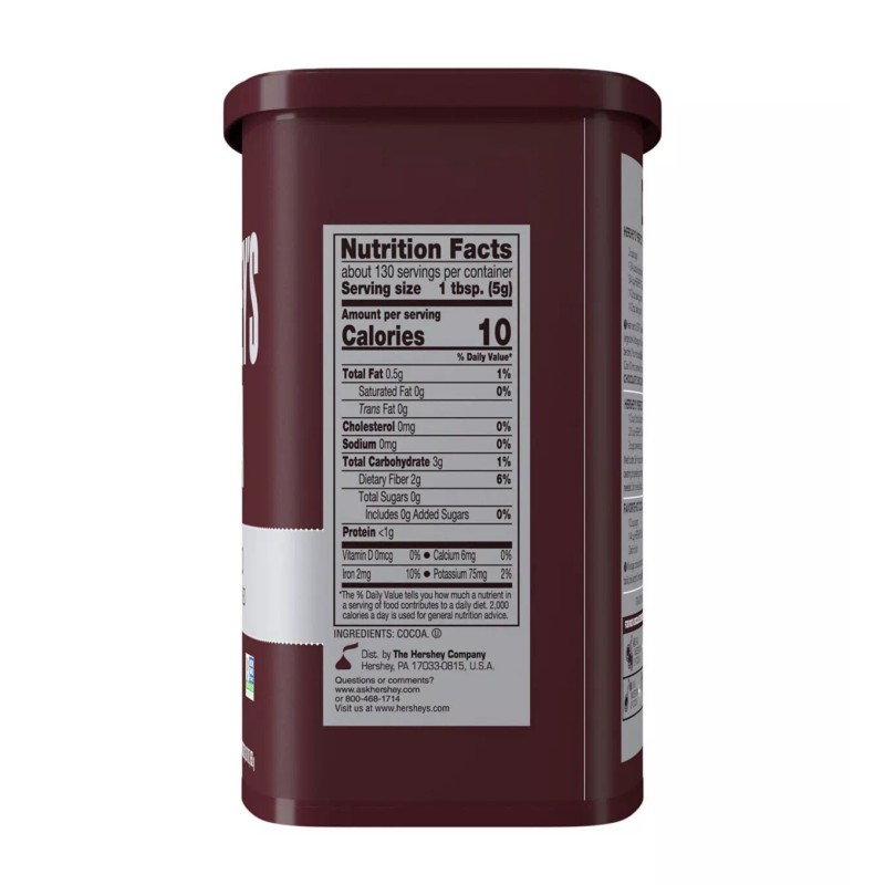 Stephen's Gourmet *2 PK*Hershey’s Natural Unsweetened Cocoa~Gluten Free (23 oz.
