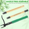 Allsetool Weed Puller Tool with 2 Weed Eject Feature, 43.7in