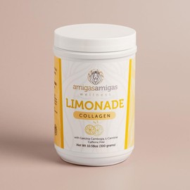 AMIGAS AMIGAS Wellness Collagen Limónade – Natural Skin & Wellness Drink, 30 Servings