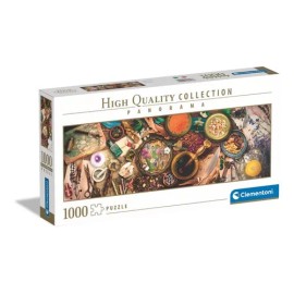 Clementoni Rompecabezas Panoramico Mesa Del Botanico 1000 Pz Clementoni Italia Herbolaria Biologia Ciencia Naturalista