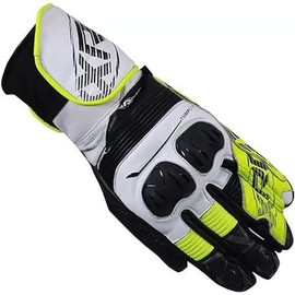XRC Tump GT7 Men's Motorcycle Gloves White/Black/Neon L