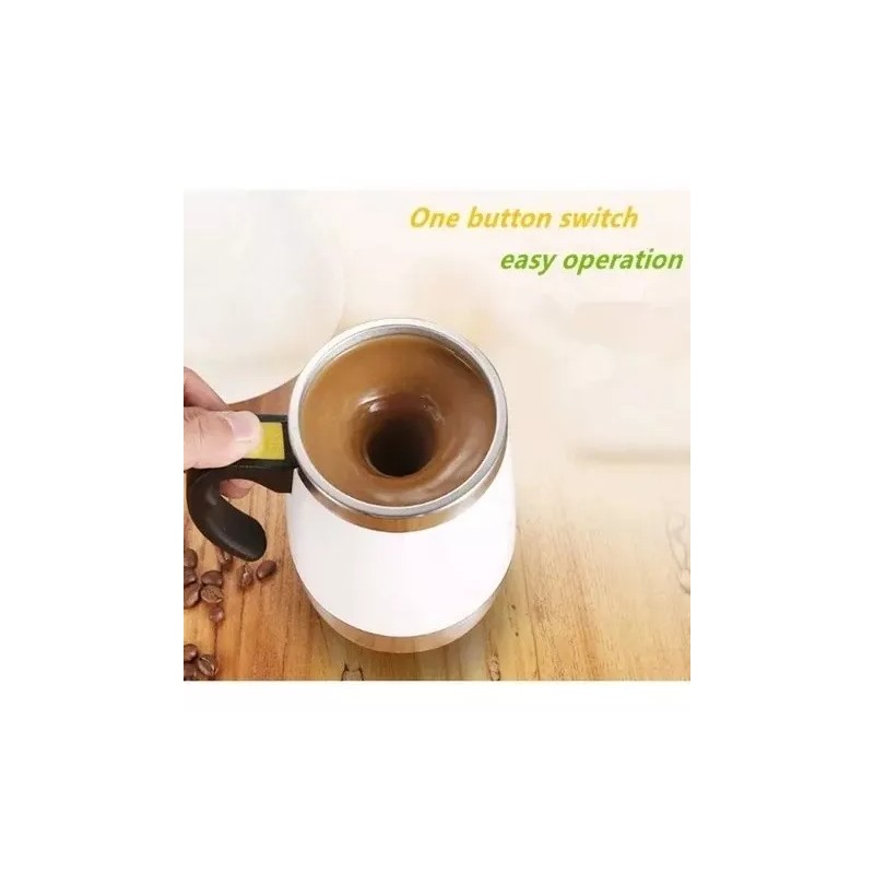 Total Supplier Taza Autoagitadora P Café Térmica Mezcla Automática 400ml