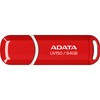 ADATA 64 GB Memoria Flash USB 3.0 con Tapa Color Rojo con Gris (Modelo UV150)