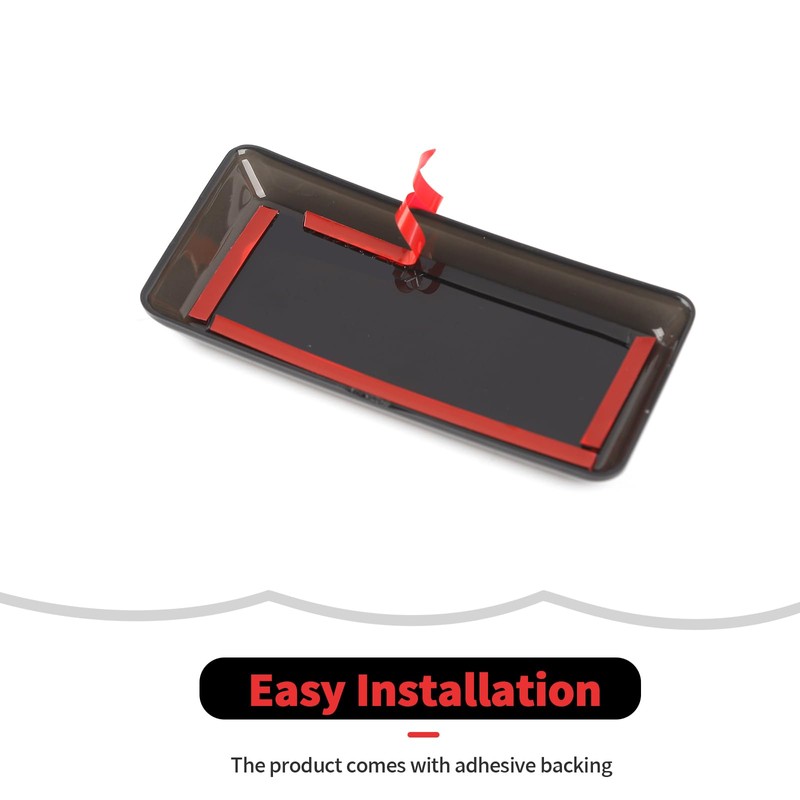 RT-TCZ Smoked Black Tail Light Lamp Cover Guard Trim Decoration