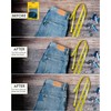 ZEFFFKA Denim Iron-on Patches Inside & Outside Strongest Glue 100%