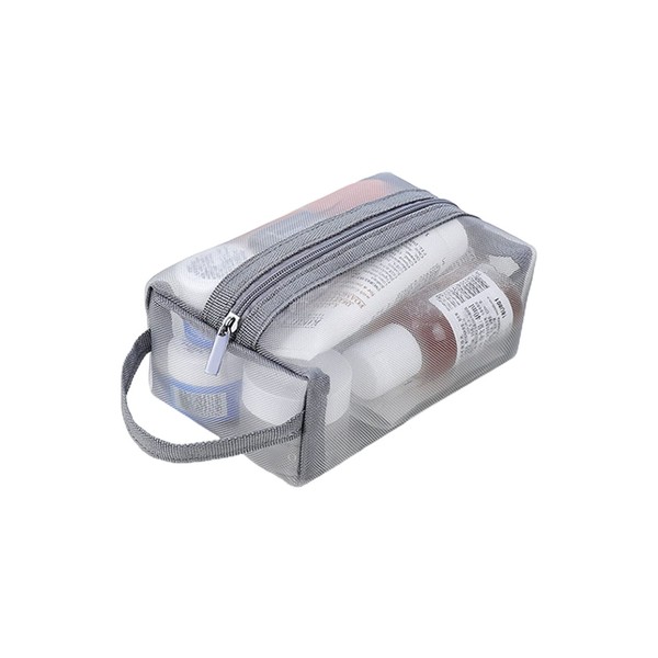 BLULILY Clear Travel Makeup Bag For Case Clear Travel Toiletry