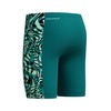 Speedo Boys Digital Panel Jammer Swim Trunks Swimmers Green Size