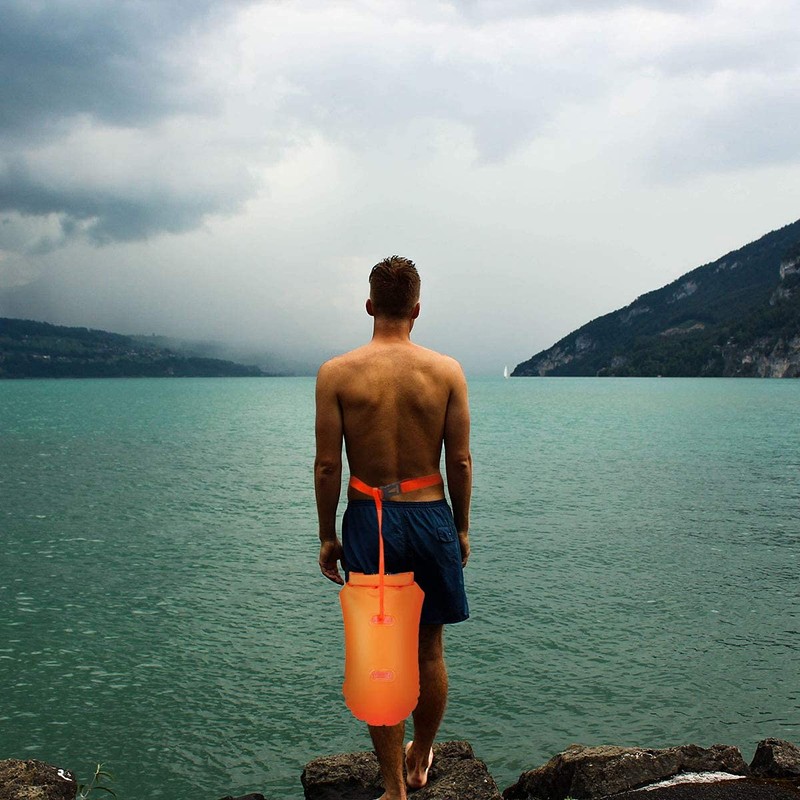 2 Pack 20L Swim Bouy Waterproof Marine Dry Bags Float