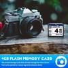 Aswalling Professional 4GB Compact Flash Memory Card for Camera, Advertising