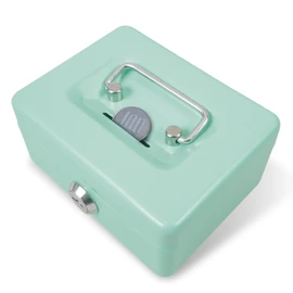 CARL CB-8050-U Okozukai Bank, For Home, Kids, Keyed, Safe, A7, Light Green