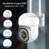 2 unidades Cámara de Seguridad Dheot GQ26 Exterior Wifi Hd
