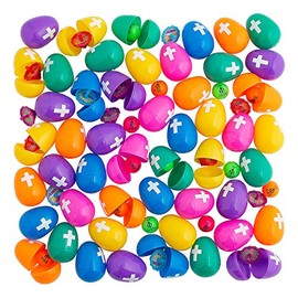 Filled Cross Easter Eggs Value Ast 500Pc - Party Supplies - 500 Pieces