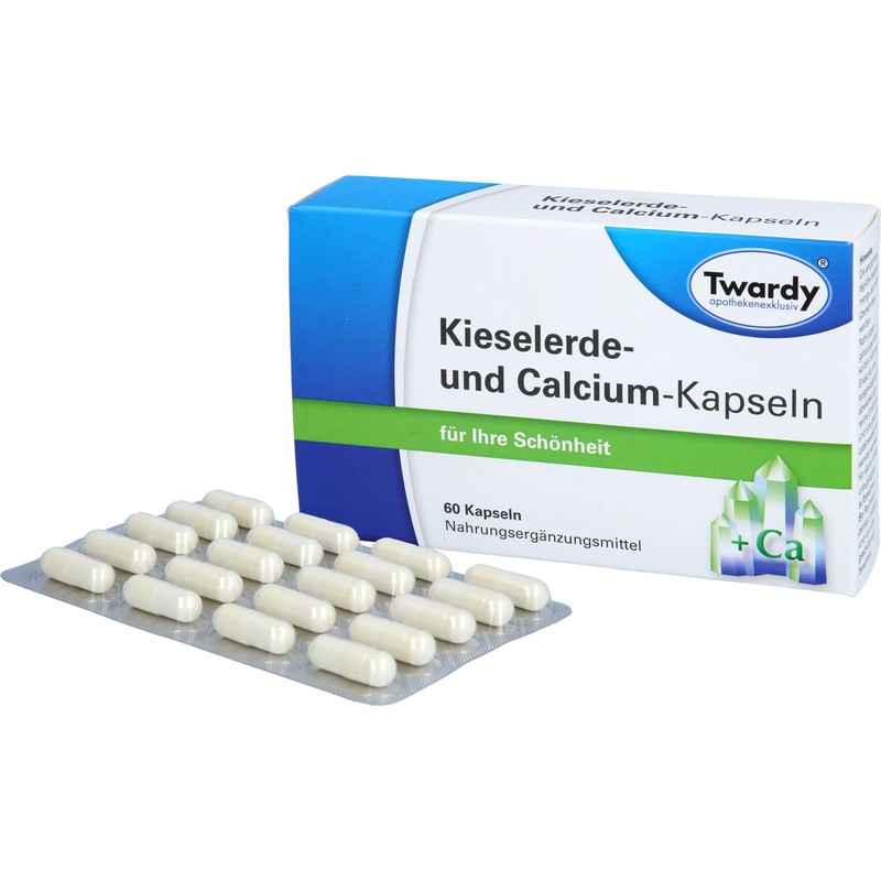 Twardy Silica and Calcium Capsules for Your Beauty, Pack of