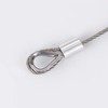 20Pcs M3 Cable Thimble,Stainless Steel Wire Rope Thimbles,Cable Lug Heart