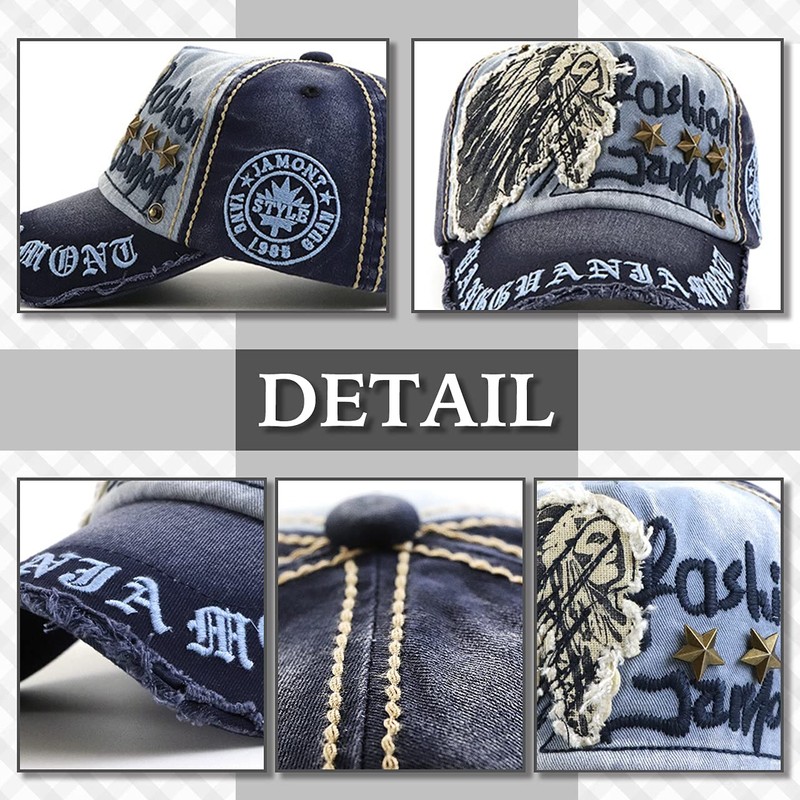 CHROME CRANE CB083 Men's Cap, Hat, American Casual, Logo Design,