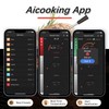 Wireless Meat Thermometer, Smart Digital Bluetooth Meat Thermometer, Instant Read