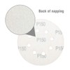 WORKPRO 150-piece Sanding Discs Set - 5-Inch 8-Hole Sandpaper 10