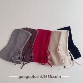 Kids' Balaclava Hat Scarf - Korean Style 1631 Free Size/Kids' 48-53cm 4ea