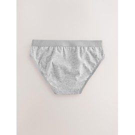 NEXT 7er-Pack Bikinihose Schwarz/Weiß/Grau 11-12 Jahre