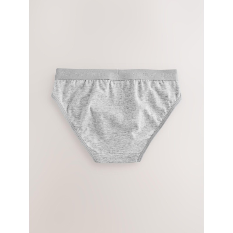NEXT 7er-Pack Bikinihose Schwarz/Weiß/Grau 11-12 Jahre