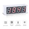 4-Digit DIY Digital LED Clock Kit, Ideal Digital Clock Kit,