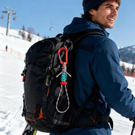 Genérico Lanyard para Llaves Correa para Botella de Agua con Mosquetón Correa para Llavero,para Hombres Botella de Agua Deportes al Aire Libre Senderismo Trekking Escalada Camping Mochila