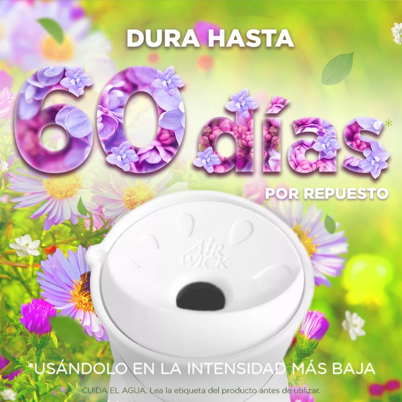 Air Wick Aromatizante Eléctrico Airwick Aceite Magnolia Cherry Aparato Y