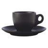 Maxwell & Williams Caviar Demi Cup and Saucer, Black, 100