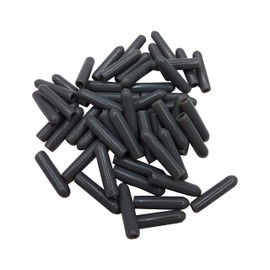 50 pieces Dark Gray Dishwasher Rack Repair Rack Tip Tine Cover Caps (Dark Gray, 50 Caps)