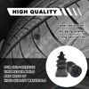 Pleoos Tire Repair Rubber Nail,Tire Screw Plugs Vacuum Tire Self-Service